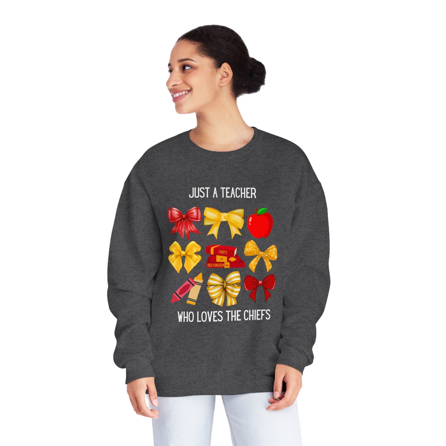Unisex NuBlend® Crewneck Sweatshirt Kansas City Chiefs Teacher
