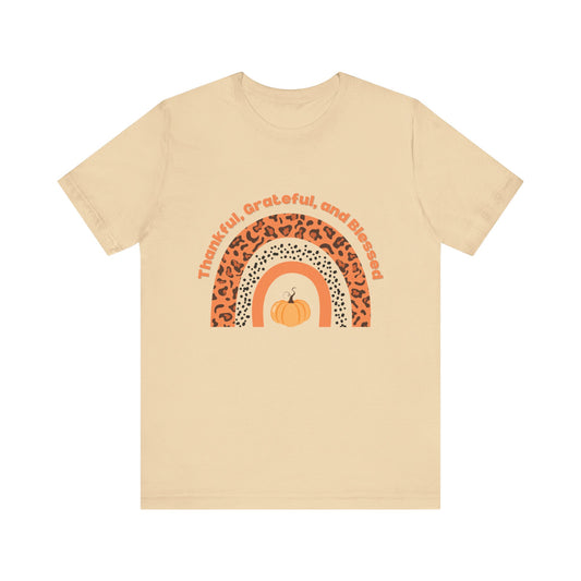 Thankful Grateful Blessed Tee