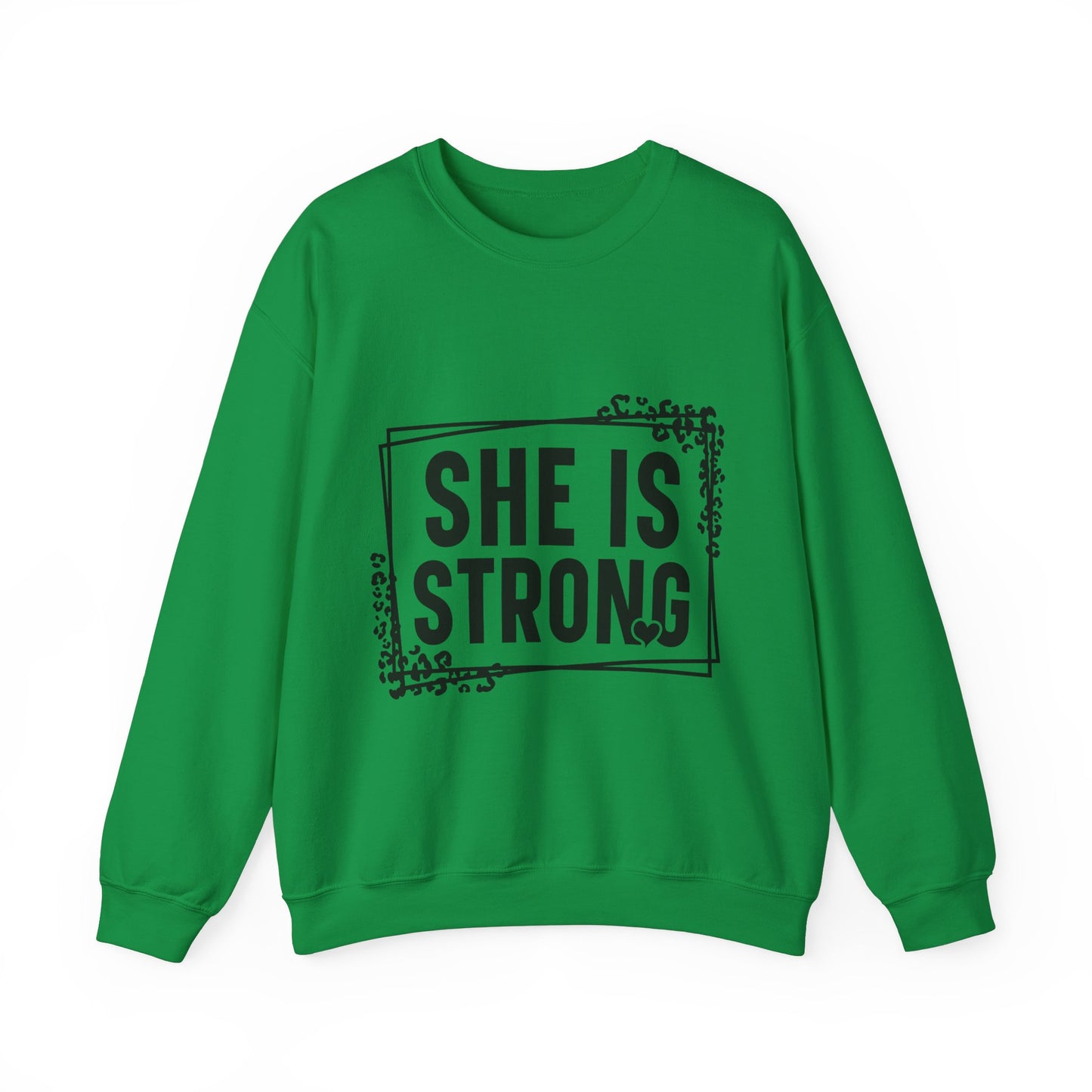 She Is Strong Crewneck Sweatshirt