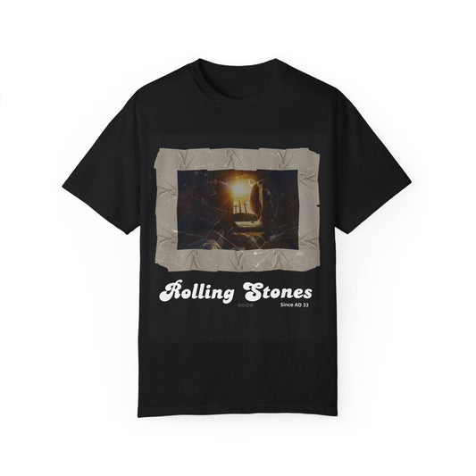 Christian Tshirt - Unisex Jesus has been Rolling Stones since 33AD