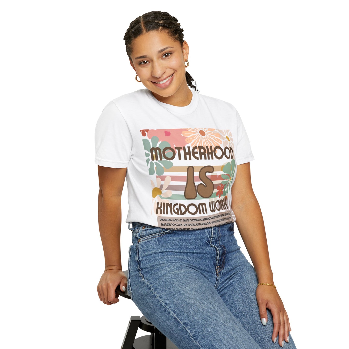 Christian Motherhood Comfort Color T-shirt