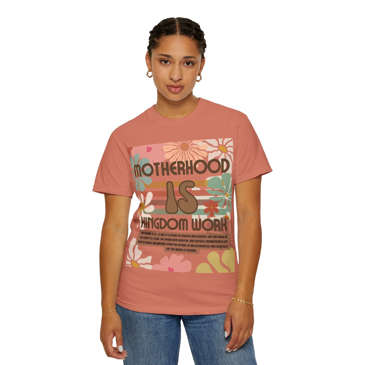 Christian Motherhood Comfort Color T-shirt