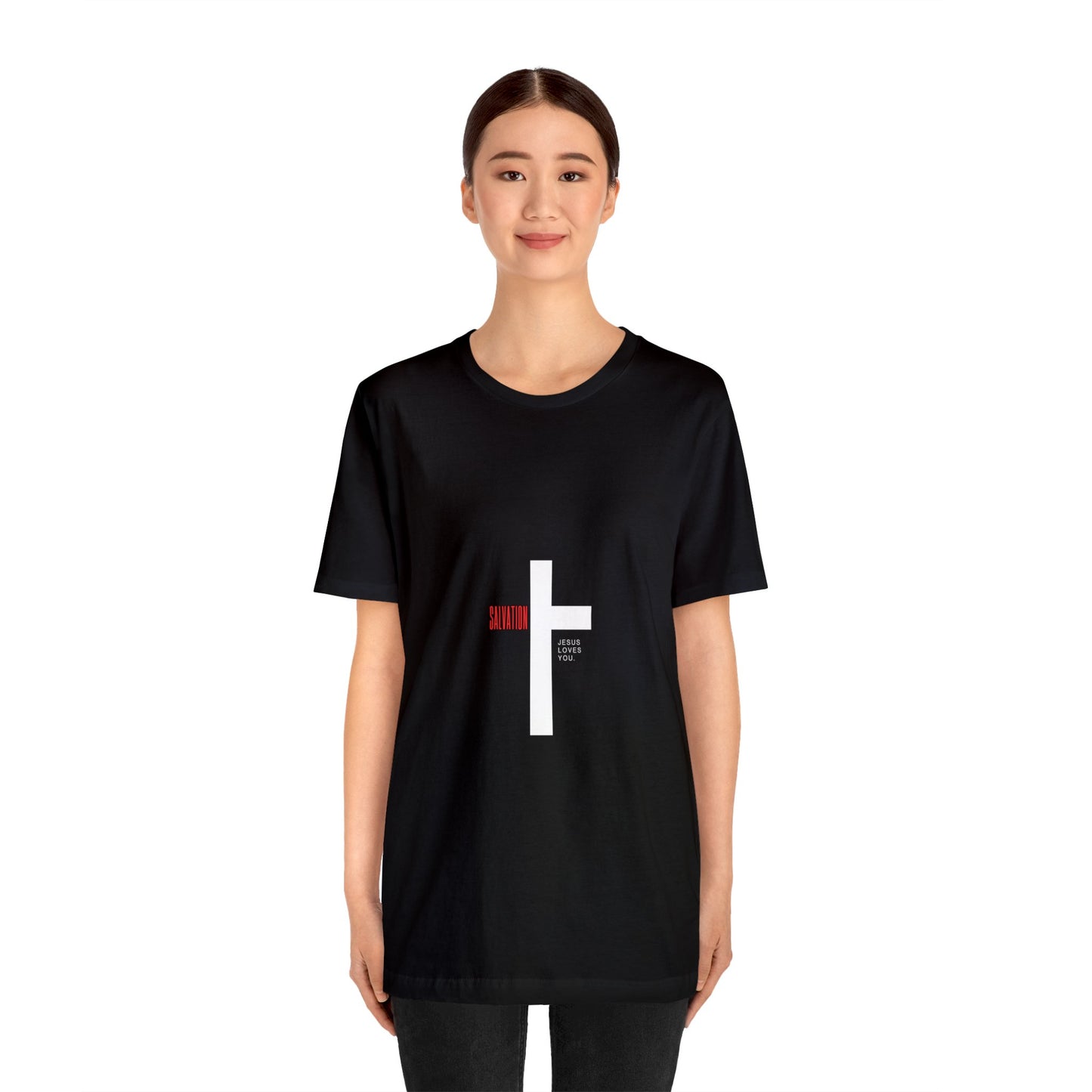 Salvation Minimalist Cross T-shirt