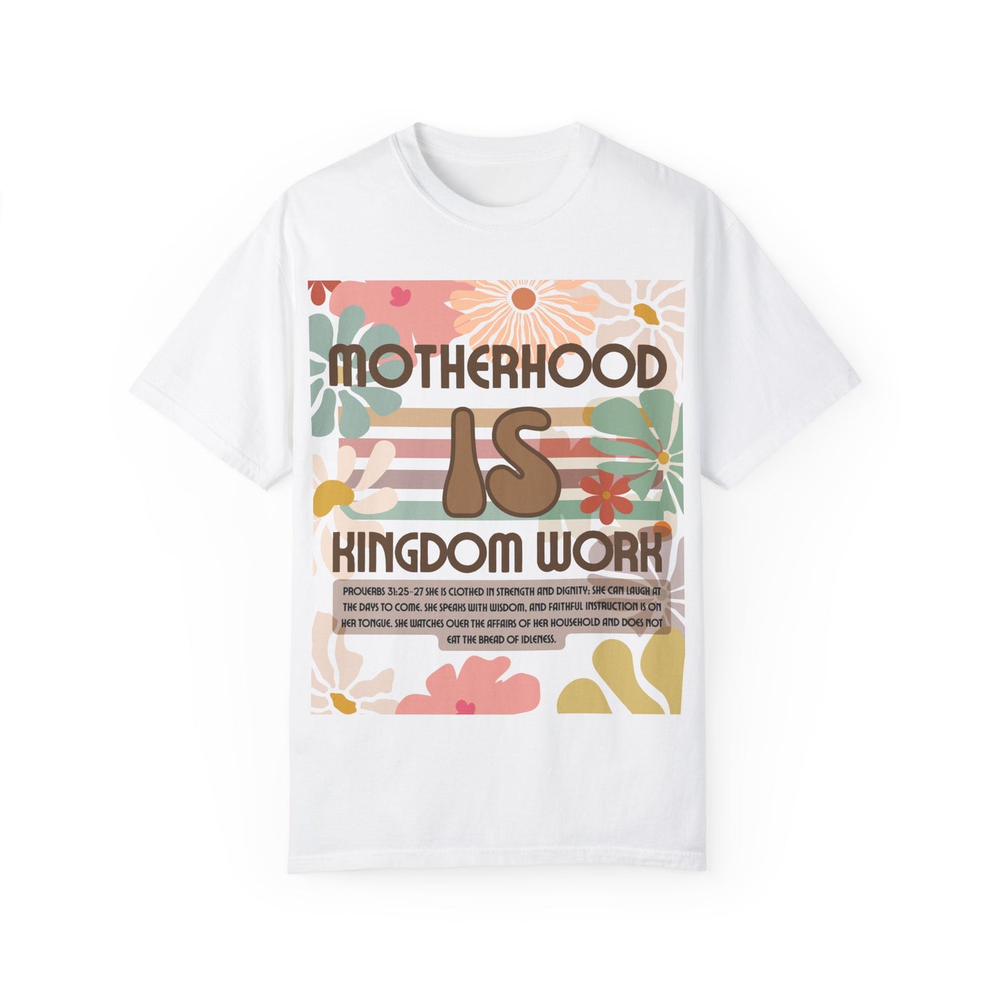 Christian Motherhood Comfort Color T-shirt