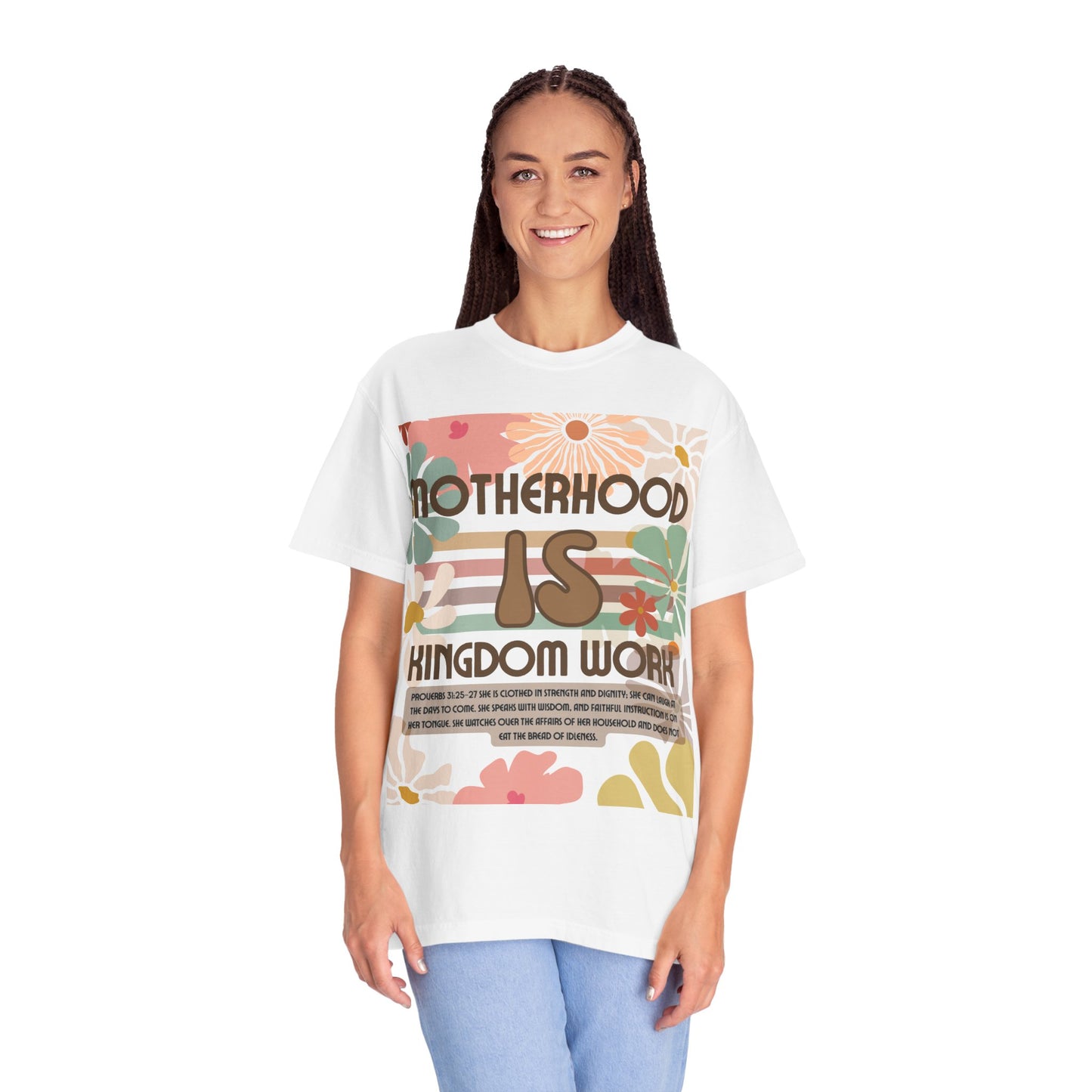 Christian Motherhood Comfort Color T-shirt