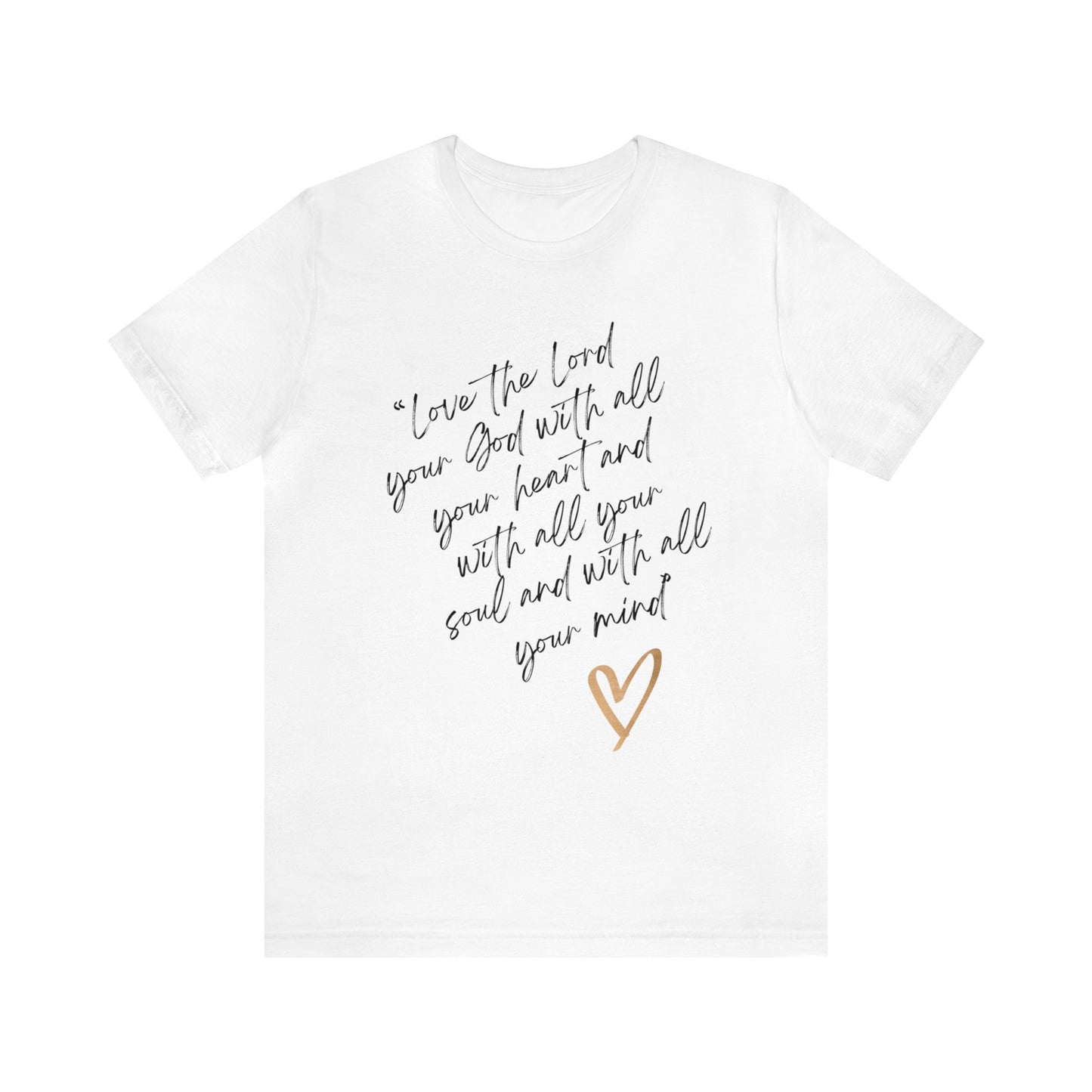 Love The Lord Handwritten