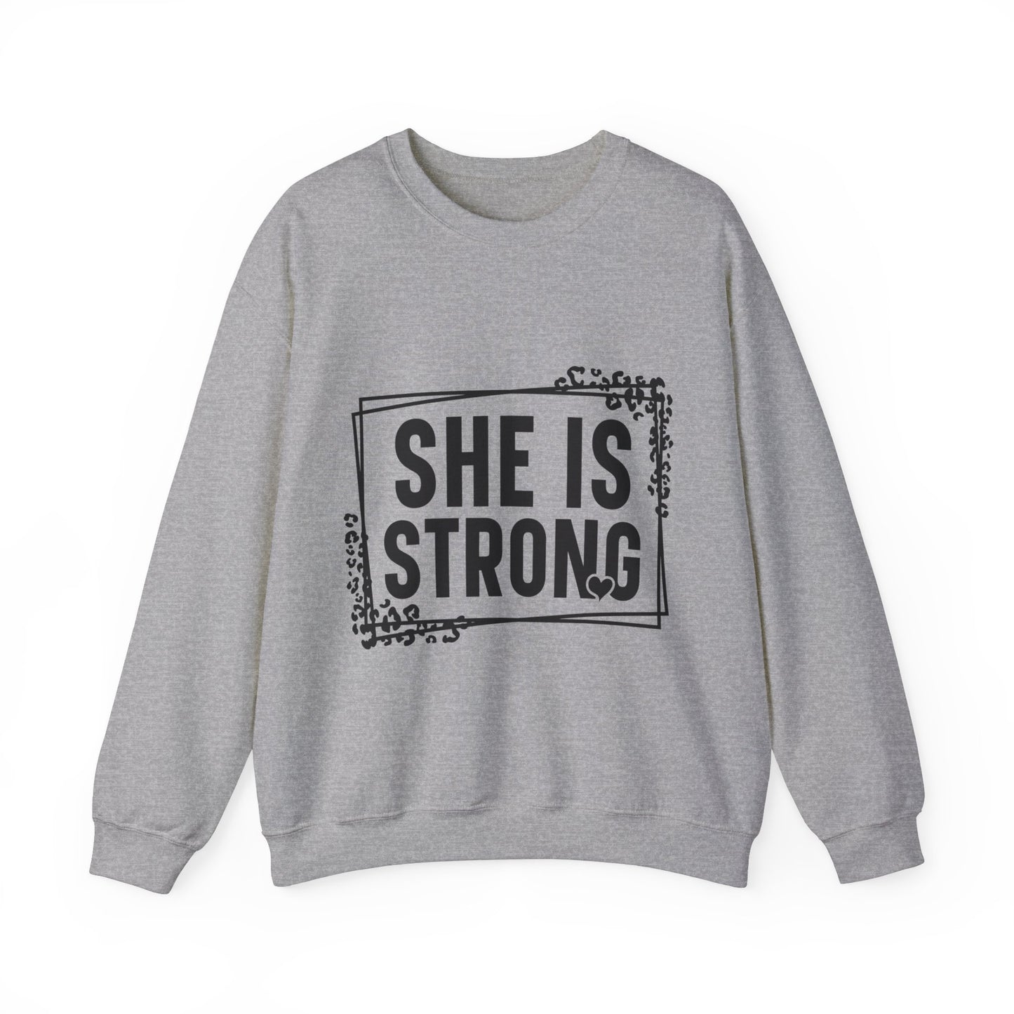 She Is Strong Crewneck Sweatshirt