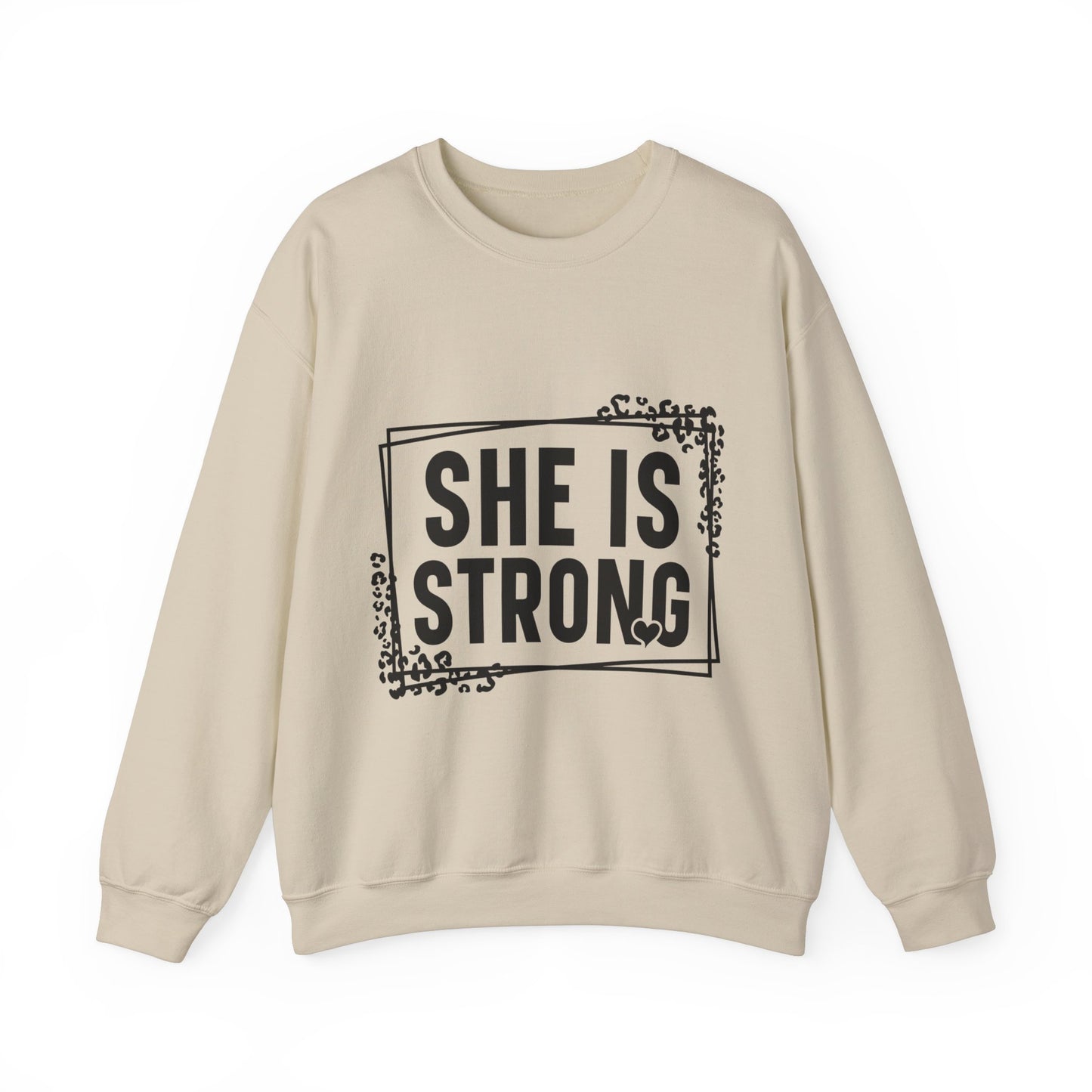 She Is Strong Crewneck Sweatshirt