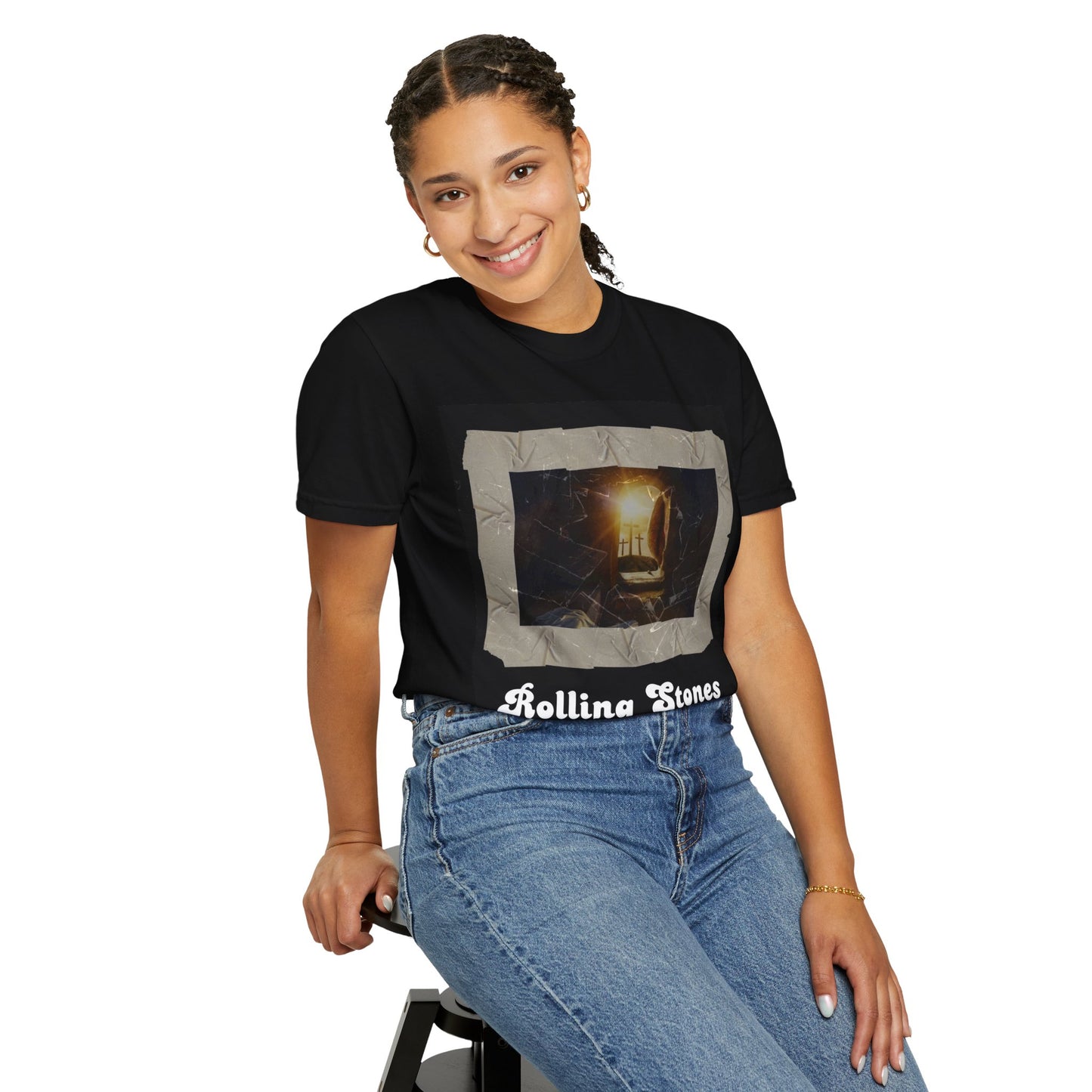 Christian Tshirt - Unisex Jesus has been Rolling Stones since 33AD