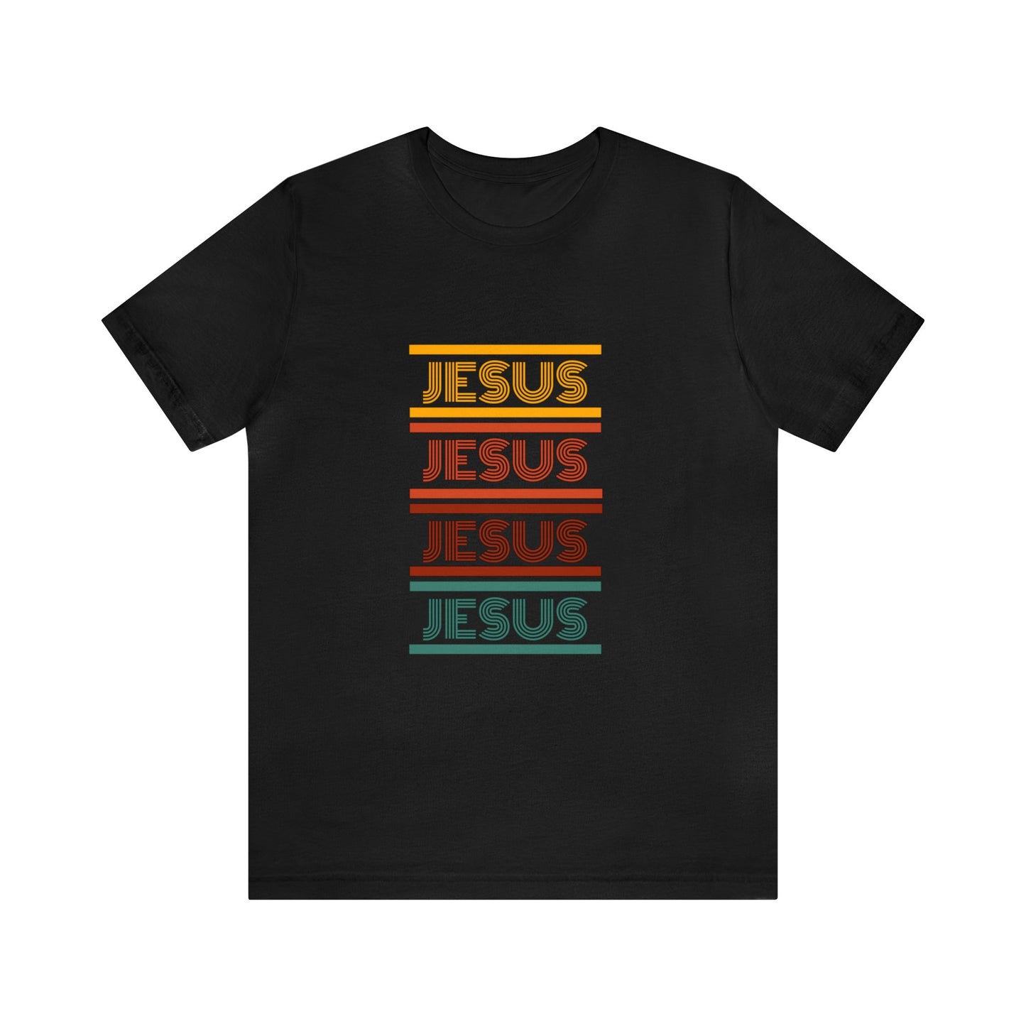Retro Jesus Short Sleeve Tee