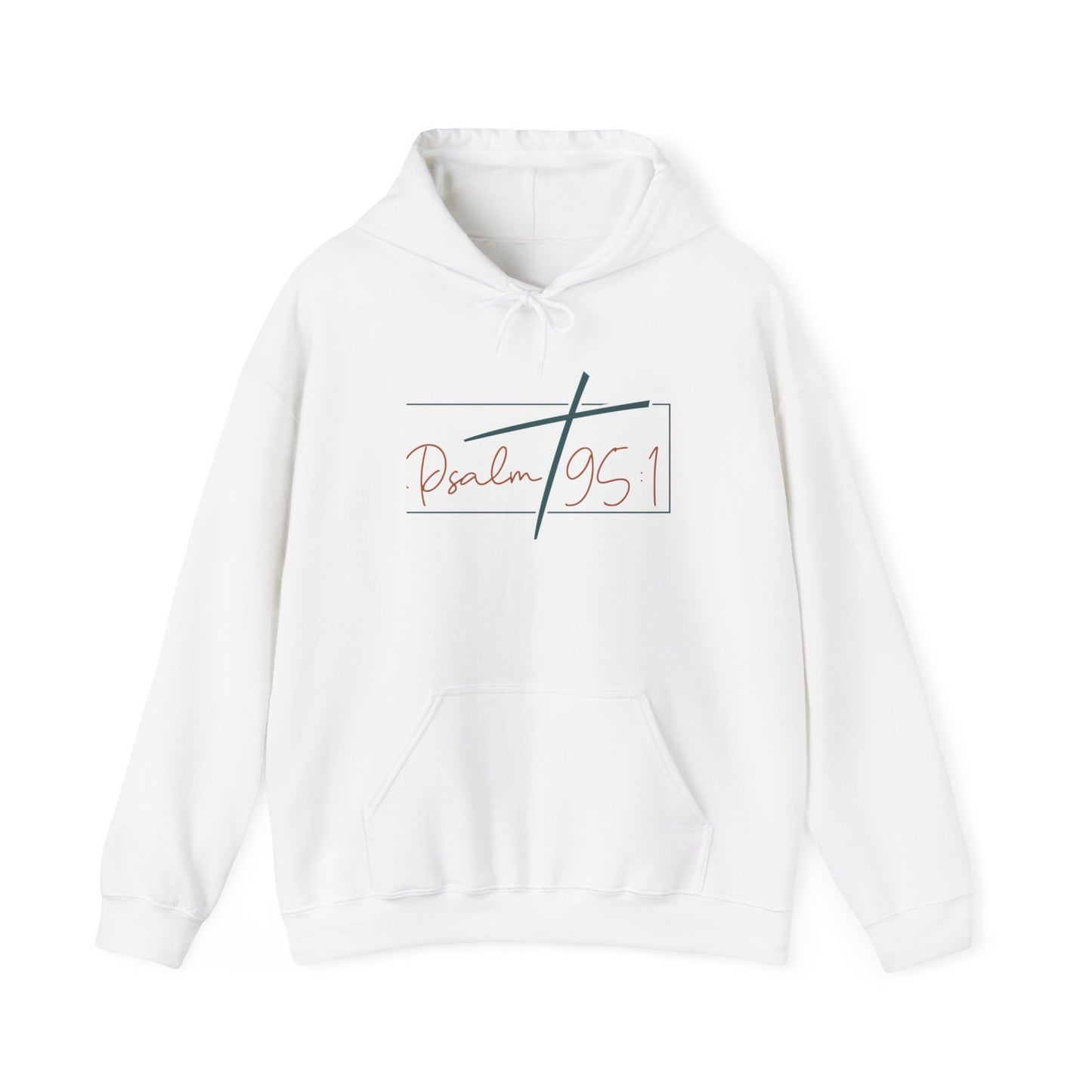 Psalms 95:1 Hooded Sweatshirt