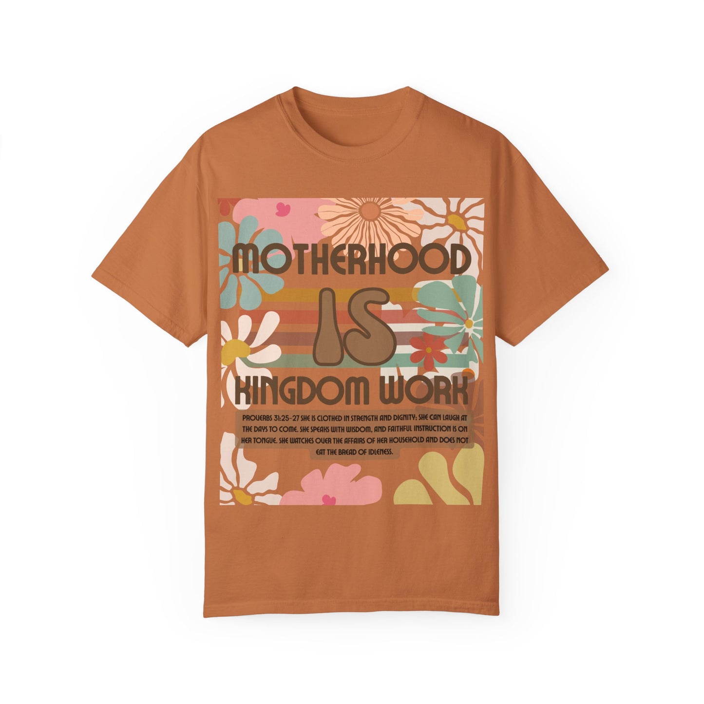 Christian Motherhood Comfort Color T-shirt