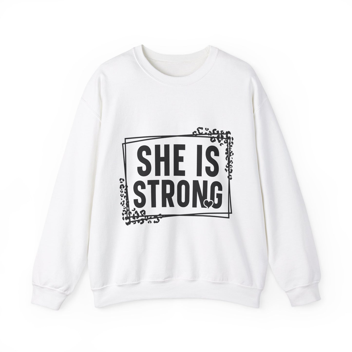 She Is Strong Crewneck Sweatshirt