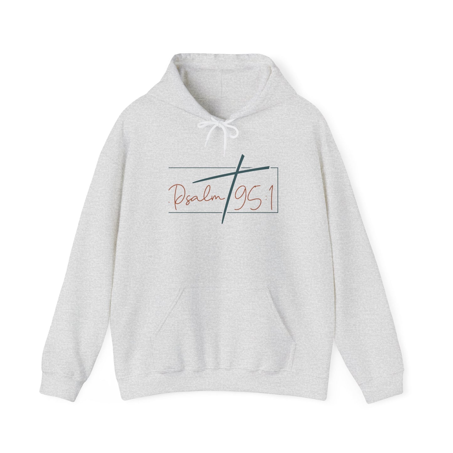 Psalms 95:1 Hooded Sweatshirt