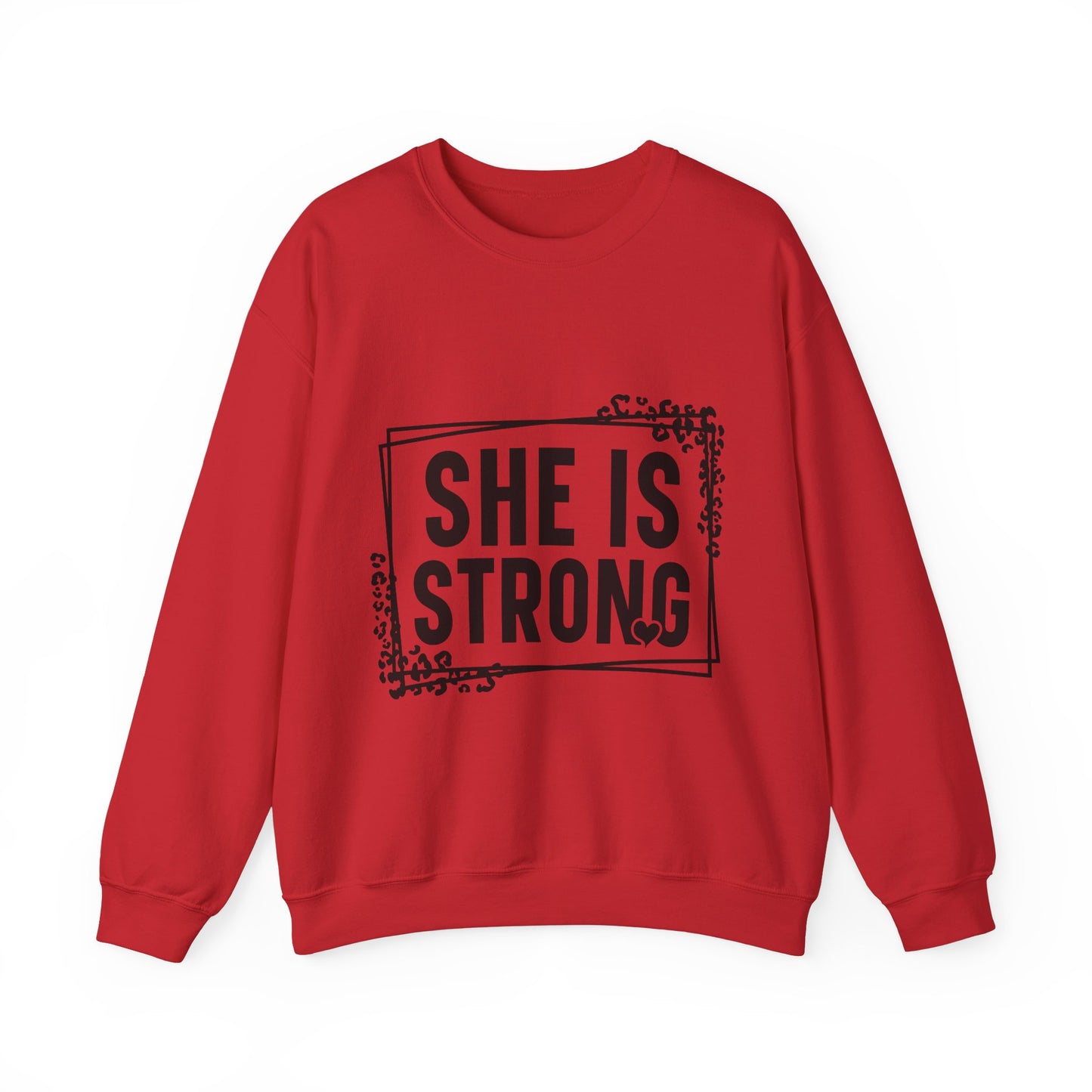 She Is Strong Crewneck Sweatshirt